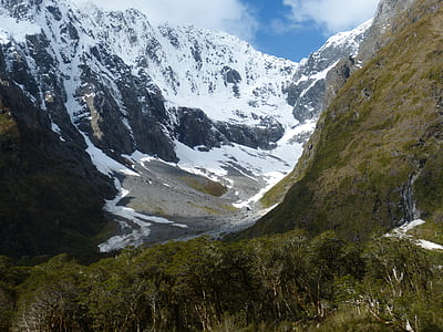 alp mountain near forest thumbnail