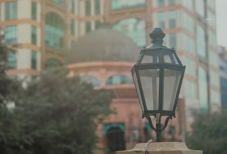 Photo of Turned Off Black Street Lantern thumbnail
