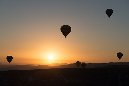 hot air balloons during daytime thumbnail