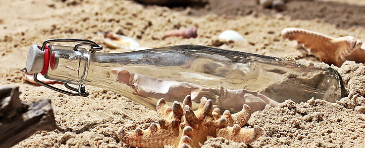 Message in a Bottle on Sand thumbnail