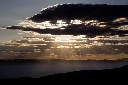 light, landscape, mountains, nature thumbnail