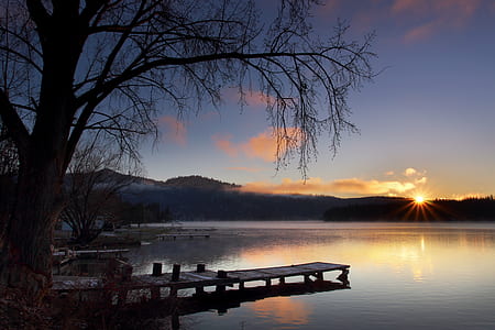 dock on lake thumbnail