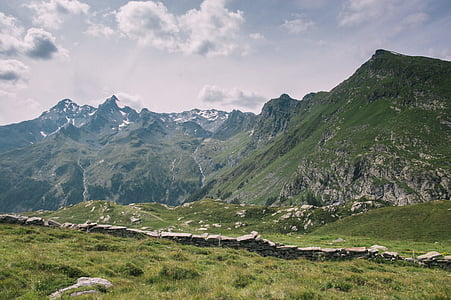 mountain under white clouds during daytime thumbnail