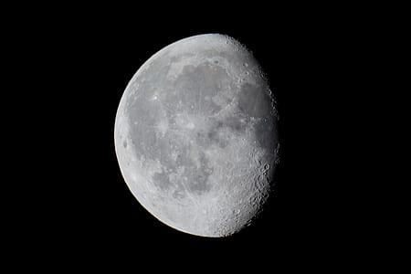 outer space photo of earth's moon thumbnail