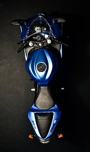 toddler's blue and black ride-on bike thumbnail
