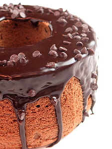 chocolate cake on white surface thumbnail
