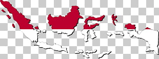 Flag of Indonesia Globe Map, indonesia map, red and white map illustration PNG clipart