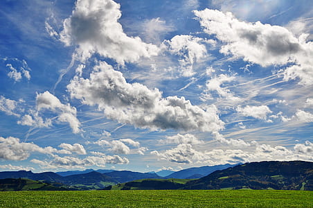 white clouds and mountain thumbnail