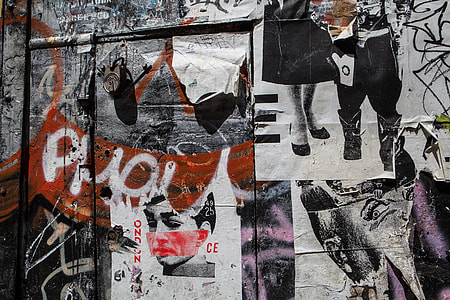 Close-up shot of a old building door in Shoreditch, East London, image captured with a Canon 5D DSLR thumbnail