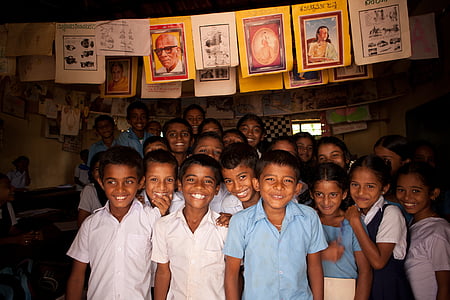 children standing inside room thumbnail