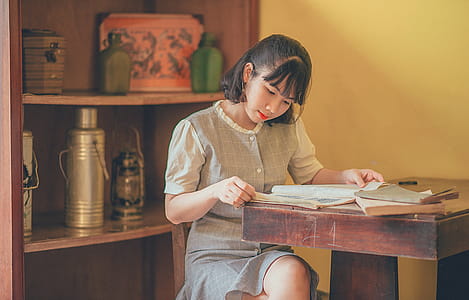 Photo of Short-haired Woman Reading thumbnail