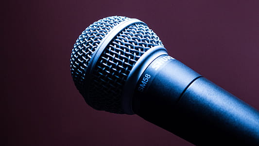 Black Dynamic Microphone thumbnail