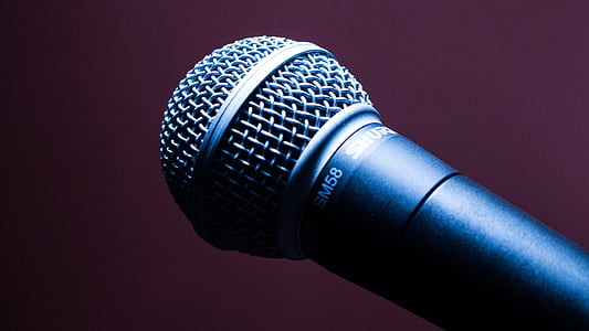 selective focus photo of black microphone thumbnail