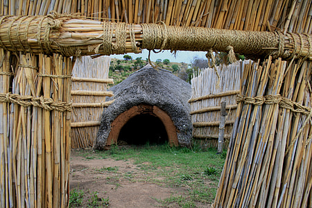 Bosotho Dwelling, Thatched Hut thumbnail