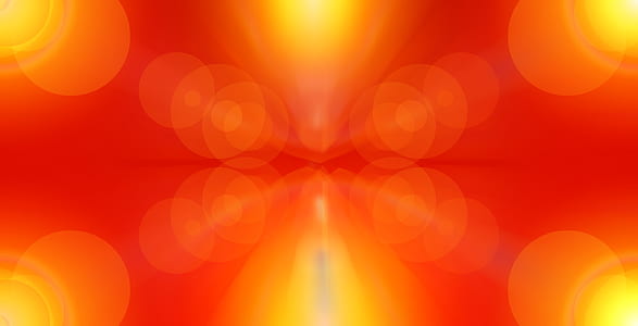 orange and yellow bokeh light thumbnail