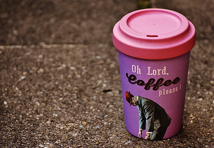 purple and pink plastic tumbler thumbnail