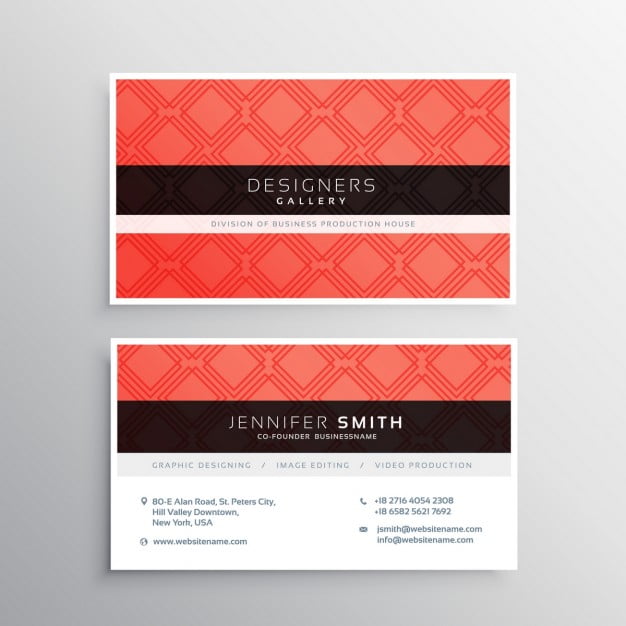 Red Business Card Template Eps File Free Graphics Uihere Red Business Card Template Eps File Free Graphics Uihere