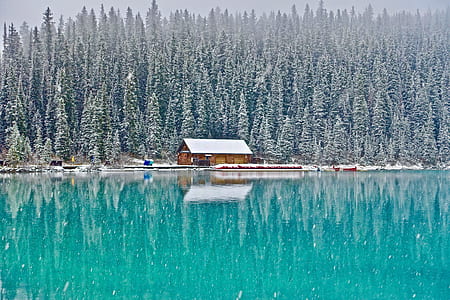 cold, snow, landscape, nature thumbnail
