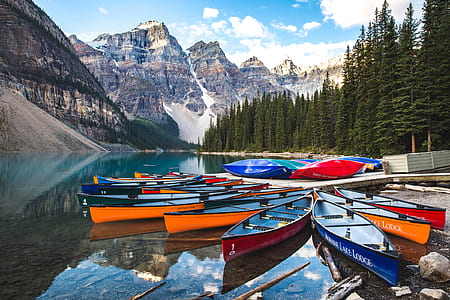 canoe on river thumbnail