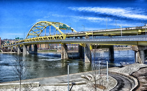 gray and yellow bridge thumbnail