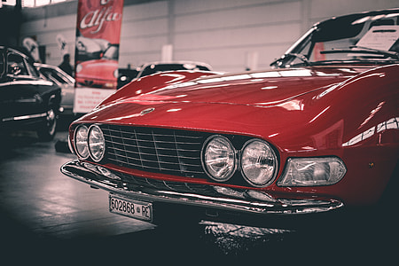 selective focus photo of red case r thumbnail