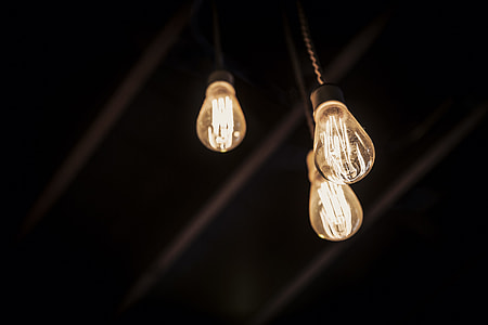 three light bulbs thumbnail