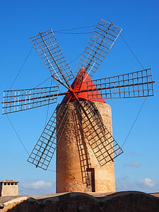 brown windmill at daytime thumbnail