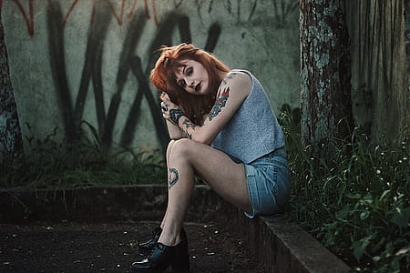 fashion, person, woman, dark thumbnail