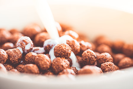 Milk Pouring on Cereal Chocolate Balls #2 thumbnail