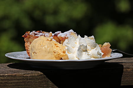 close-up photo of ice creams on plate thumbnail