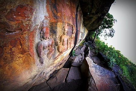 art, wall, mountain, plant thumbnail