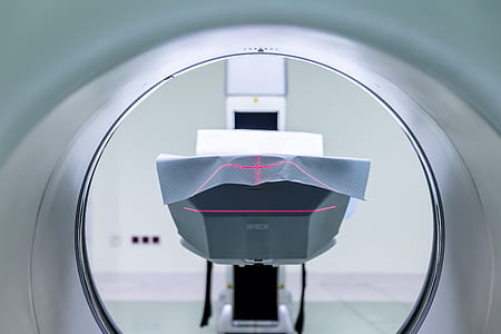Ct scan machine closeup photography thumbnail
