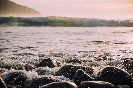 closeup photo of stones on seashore thumbnail