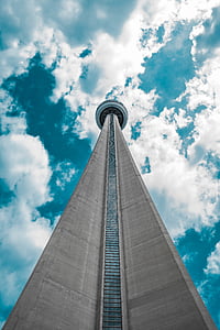 architectural photography of gray building thumbnail