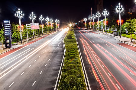 Time-lapse Photography of Cars on Road thumbnail