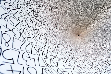 minimal, black and white, letter, detail, abstract, backgrounds thumbnail