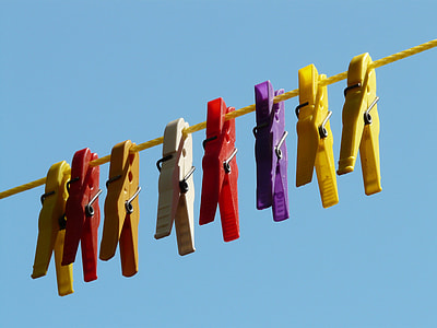 clothespin on clothesline thumbnail