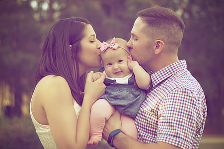 baby's purple and white plaid dress thumbnail