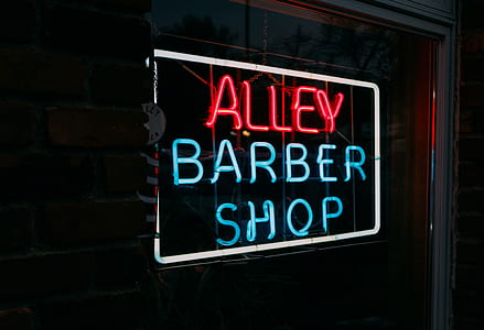 Alley Barber Shop LED sign thumbnail