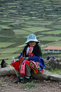 girl sitting on stone thumbnail