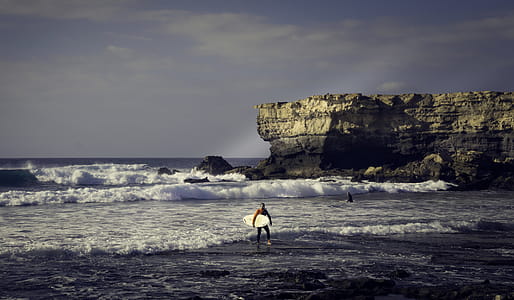 Person Standing on Shore thumbnail