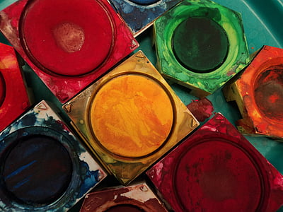closeup photo of assorted-color paints thumbnail