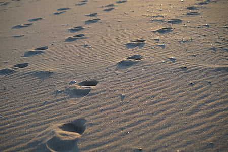 footprints on sand thumbnail