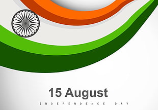 Tricolor Of Indian Flag On White Background Eps File Free