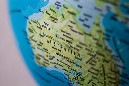 Australien map thumbnail