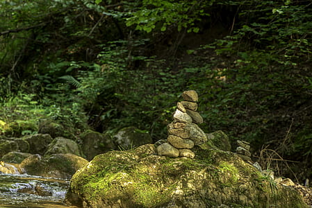 balanced stones on boulder thumbnail