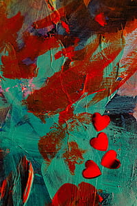 Heart foil confetti thumbnail