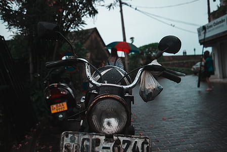 black motorcycle thumbnail