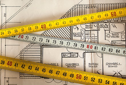 three tape measure on white printer paper thumbnail