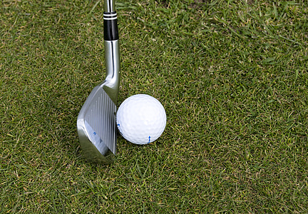 golf wedge beside golf ball thumbnail